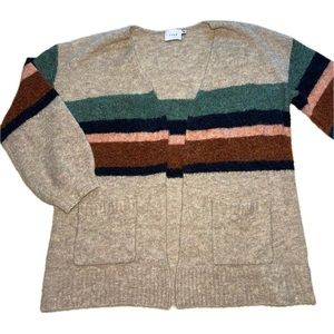 Lush Stripped Cardigan